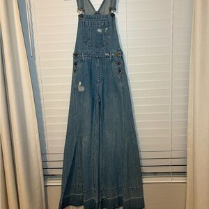 Show Me Your Mumu Blue Denim Overalls